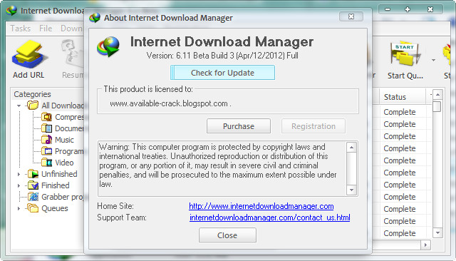 Internet Download Manager 6 Serial Key